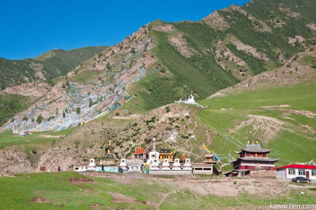 монастырь и место тибетских небесных захоронений