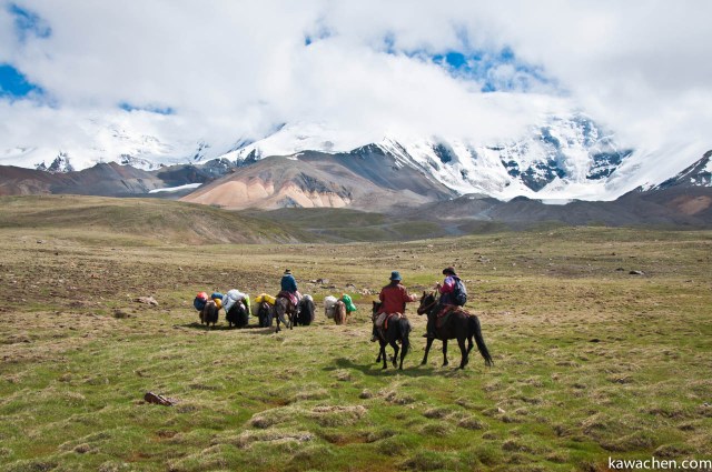 дорога после перевала